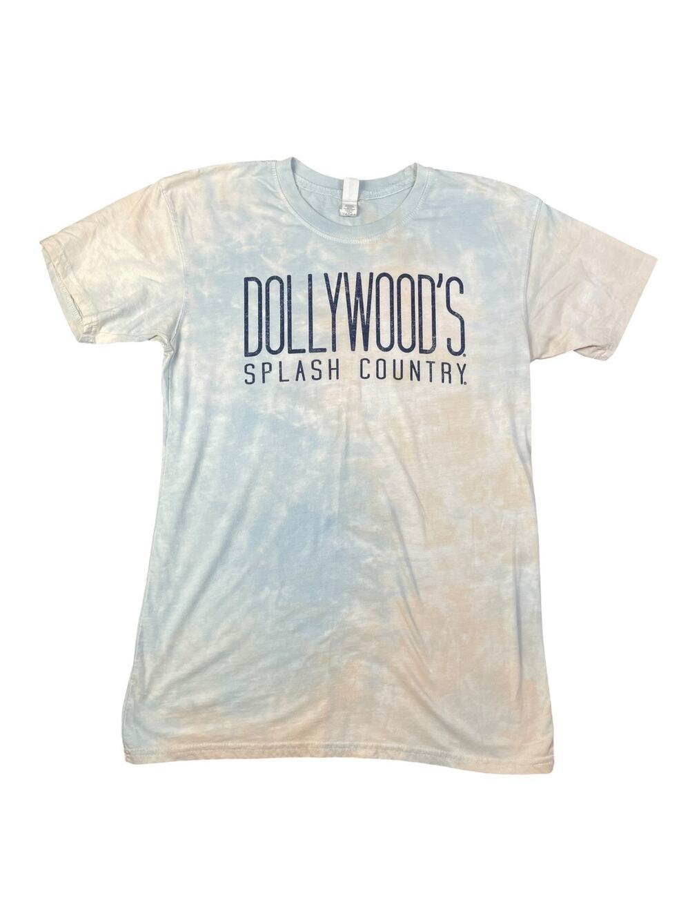 Dollywood’s Splash Country Women’s Medium Tie Dye Short Sleeve Shirt